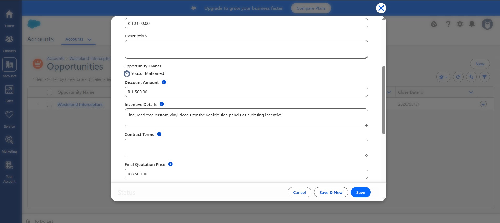 Discount Authorization Logic
